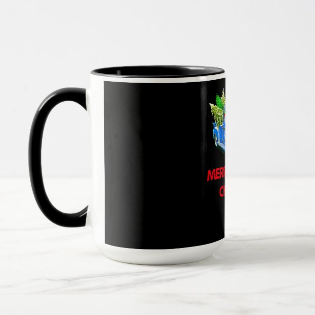 Caneca Caminhão de Natal Woody (Esquerda)