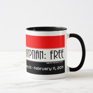 Caneca Caminhe Como Um Egípcio: Livre - Mug