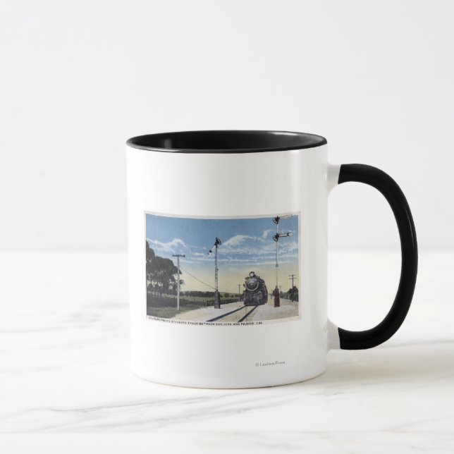 Caneca Caminho de ferro do Pacífico Sul a Pajaro (Direita)