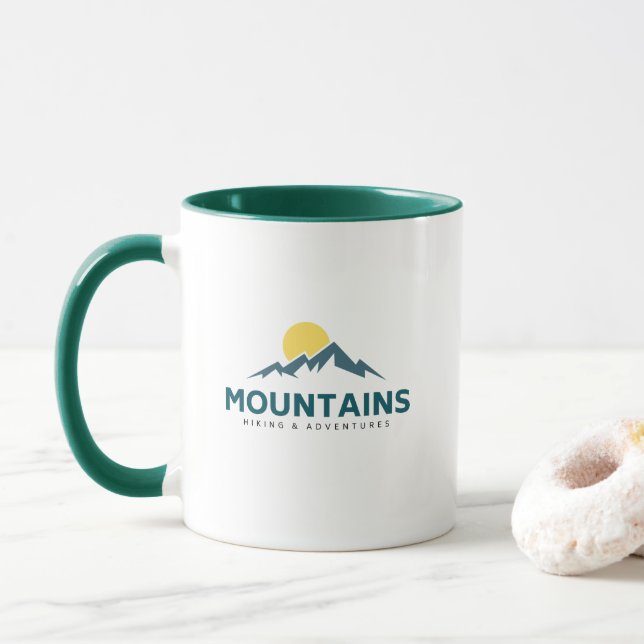 Caneca Caminho de Montanha e Aventura (Com Donut)