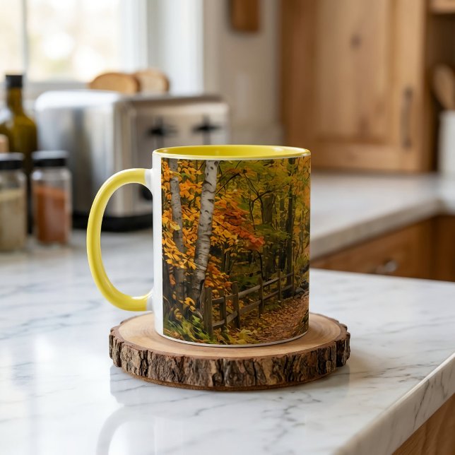 Caneca Caminho de Outono (Criador carregado)