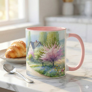 Caneca Caminho do País das Flores Enfeitiçadas