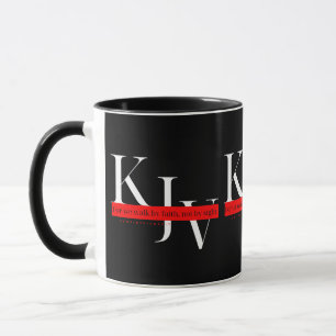 Caneca Caminho por Faith 2 Corinthians 5:7 Bíblia KJV Ver