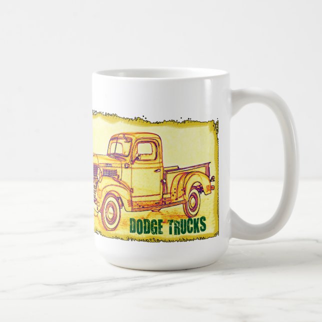 CANECA CAMINHÕES DE DODGE (Direita)