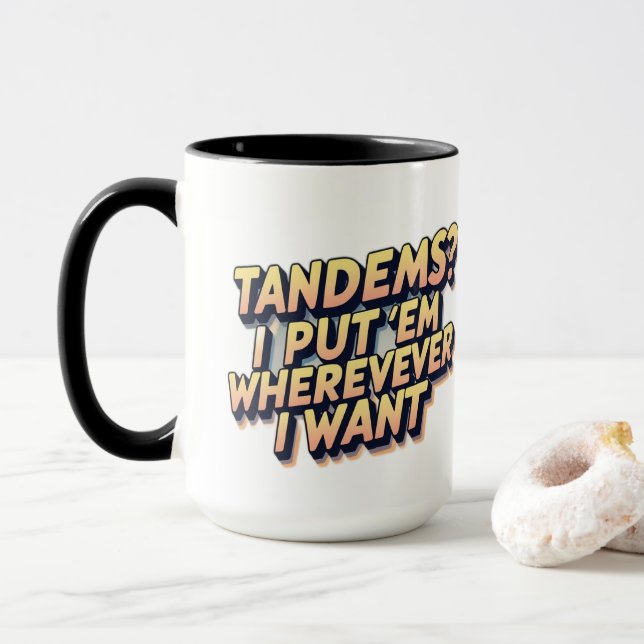 Caneca Caminhões Engraçados  (Com Donut)