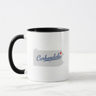 Caneca Camisa do PA de Carbondale Pensilvânia