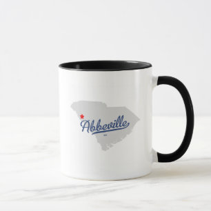 Caneca Camisa do SC de Abbeville South Carolina