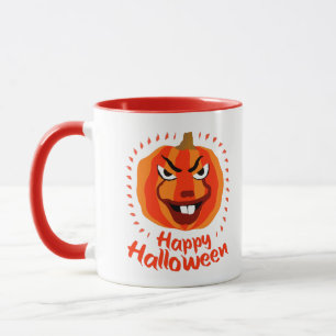 Caneca Camisas de Dia das Bruxas Felizes