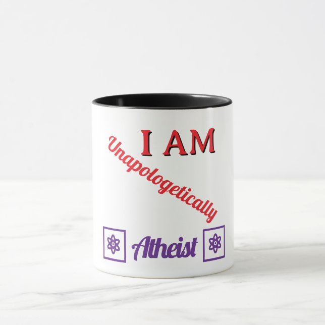 Caneca Camiseta Ateu Sem Desculpas (Centro)