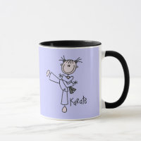 Camiseta e presentes da menina do karaté
