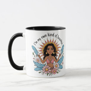 Caneca Camiseta Espiritual Guiada Protegida - Angel N