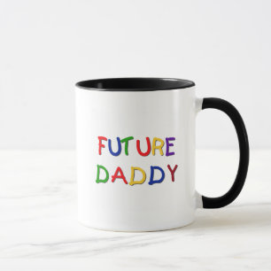 Caneca Camiseta futuro e presentes das cores preliminares