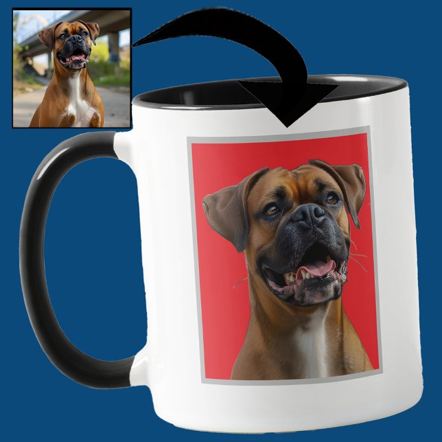 Caneca Camiseta Personalizada com Foto (Criador carregado)
