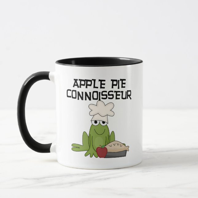 Caneca Camisetas e presentes da Apple Pie Connoisseur (Esquerda)