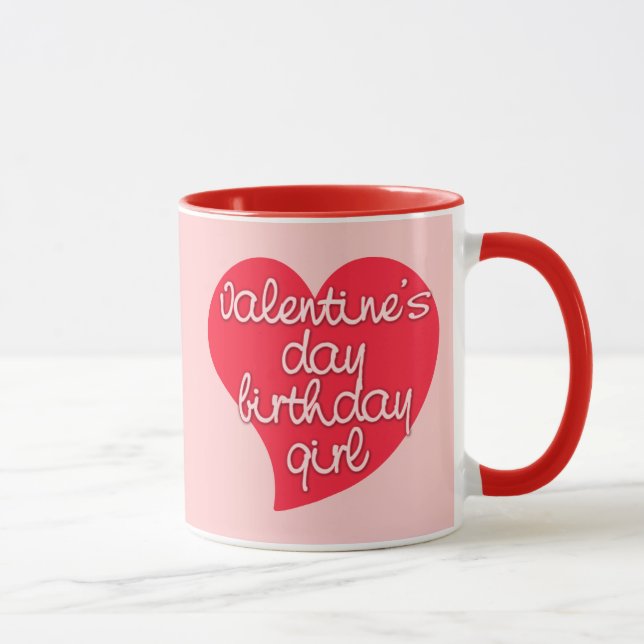 Caneca Camisetas e presentes da menina do aniversário do (Direita)