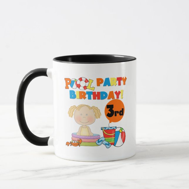 Caneca Camisetas e presentes de aniversário de 3 anos de  (Esquerda)