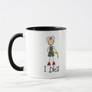 Caneca Camisetas e Presentes de Dieta