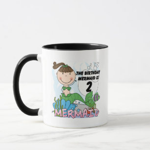 Caneca Camisetas e presentes de segundo aniversário de se