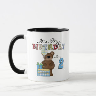 Caneca Camisetas e presentes de segundo aniversário de Ur