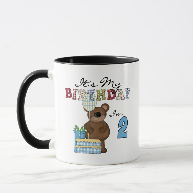 Caneca Camisetas e presentes de segundo aniversário de Ur (Esquerda)