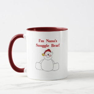 Caneca Camisetas e presentes do Urso de Nana