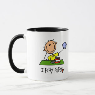 Caneca Camisetas e Presentes Eu Jogo Poker