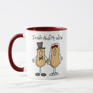 Caneca Camisetas e Presentes Maluco pela Minha Esposa
