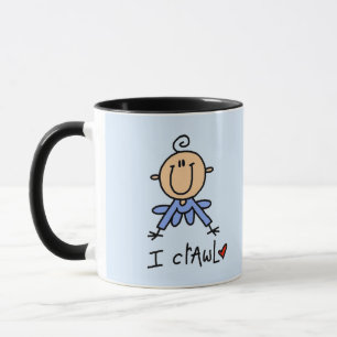 Caneca Camisetas e Presentes para Bebê Menino Eu Engato