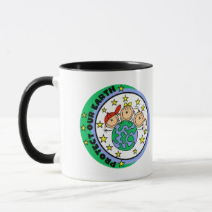 Caneca Camisetas e Presentes Proteja Nossa Terra
