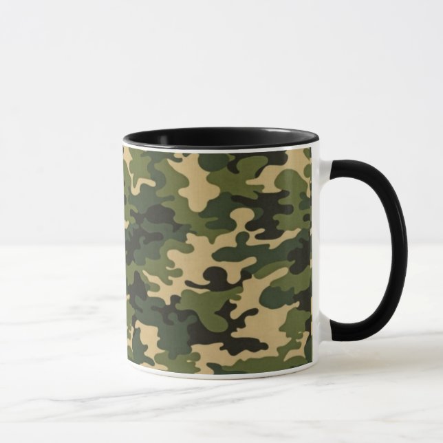 Caneca Camo verde (Direita)