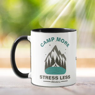 Caneca Camp Mais Stress Menos Monograma