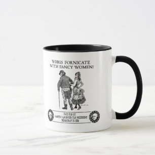 Caneca Campanha de Martin Van Buren 1836