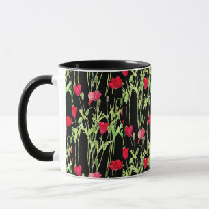 Caneca Campanha de verão, flores silvestres