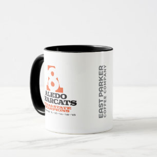 Caneca Campeão "A8" - 11oz do estado do Bearcat 2018 de