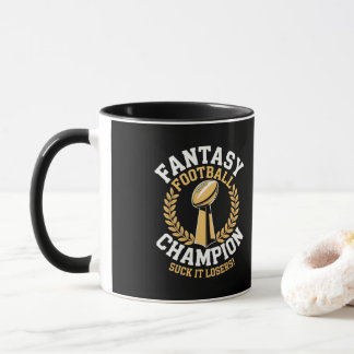 Caneca Campeão de Futebol Fantasia