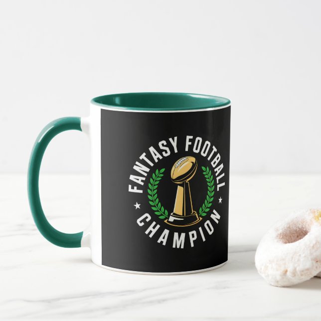 Caneca Campeão de Futebol Fantasia (Com Donut)