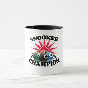 Caneca Campeão de Snooker