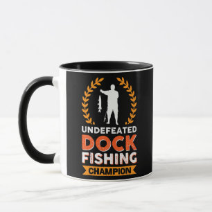 Caneca Campeão Invicto de Pesca no Pier