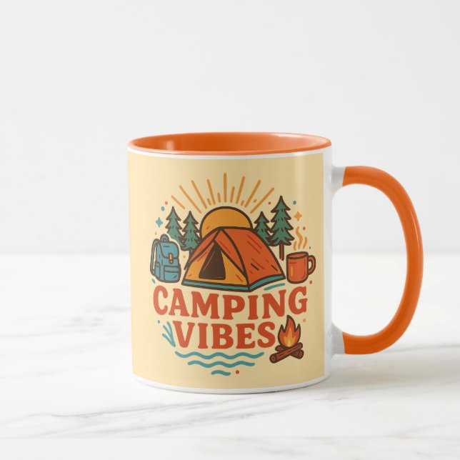 Caneca Camping Vibes Combo Mug (Direita)