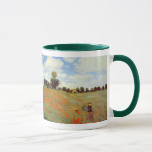 Caneca Campo das papoilas, Claude Monet