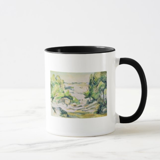 Caneca Campo de Paul Cezanne | em Provence (Direita)