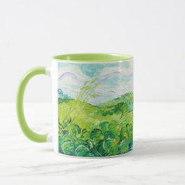Caneca Campos de Trigo Verde, Van Gogh