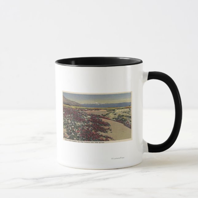 Caneca Campos do Deserto Sol e Verbenas Selvagens (Direita)