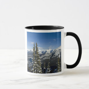 Caneca Canadá, Alberta, Banff. Vistas do Vale Bow