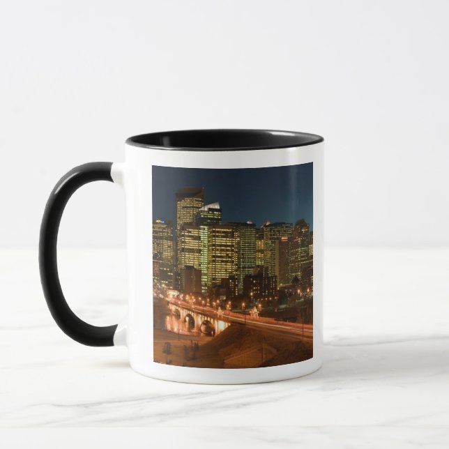 Caneca Canadá, Alberta, Calgary: Centro Calgary, (Esquerda)