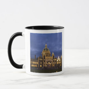 Caneca CANADÁ, Colúmbia Britânica, Vitória. Noite,