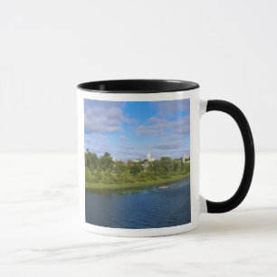 Caneca Canadá, New Brunswick, Fredericton, vista da cidad