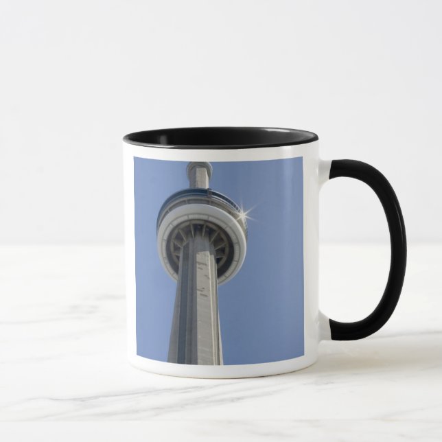 Caneca Canadá, Ontário, Toronto. Topo da CN Tower com (Direita)
