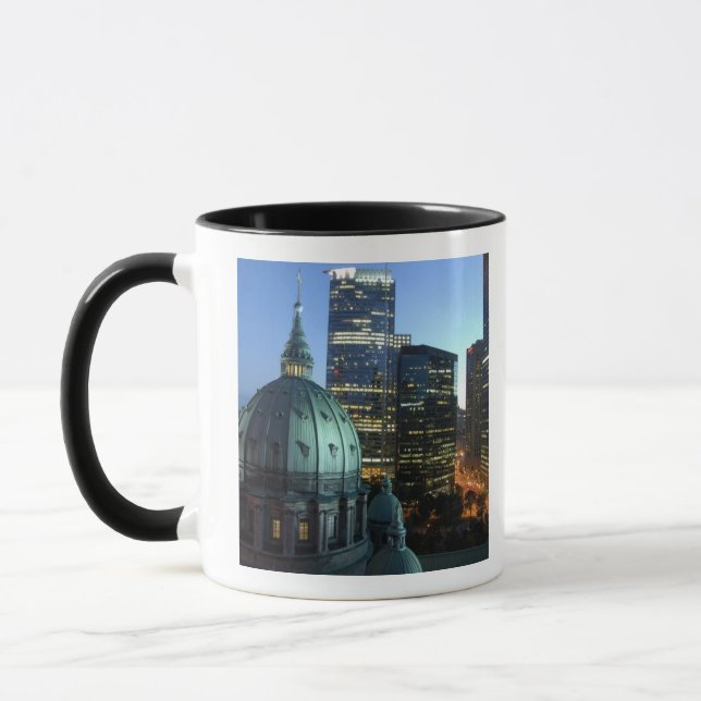 Caneca Canadá, Quebec, Montreal. Centro de Montreal, (Esquerda)