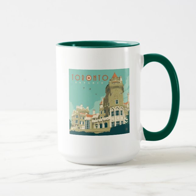 Caneca Canadá | Toronto, Casa Loma (Direita)